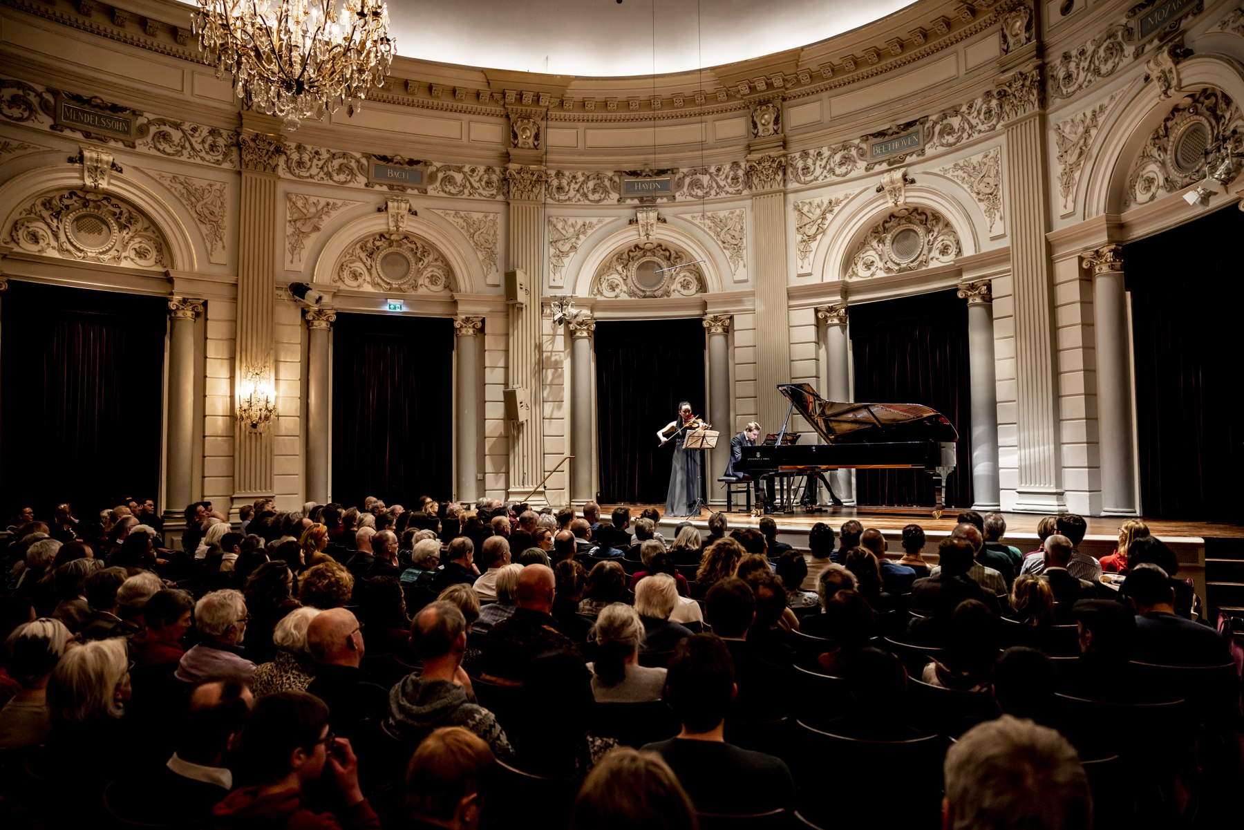 Concertzaal tijdens een Experience Klassiek concert